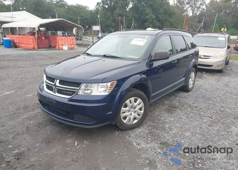 2018 Dodge Journey Se из США, поврежденный, VIN 3C4PDCAB8JT242320